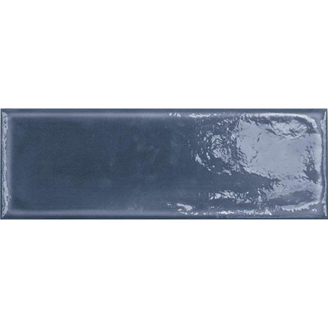 Tesoro 4" x 12" Glassalike Pressed Glossy Block Porcelain Wall Tile
