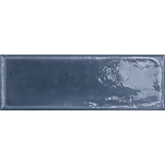 Tesoro 4" x 12" Glassalike Pressed Glossy Block Porcelain Wall Tile