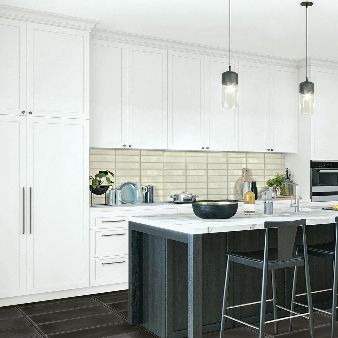 Tesoro-4-x-12-Glassalike-Pressed-Glossy-Block-Porcelain-Wall-Tile-Lime