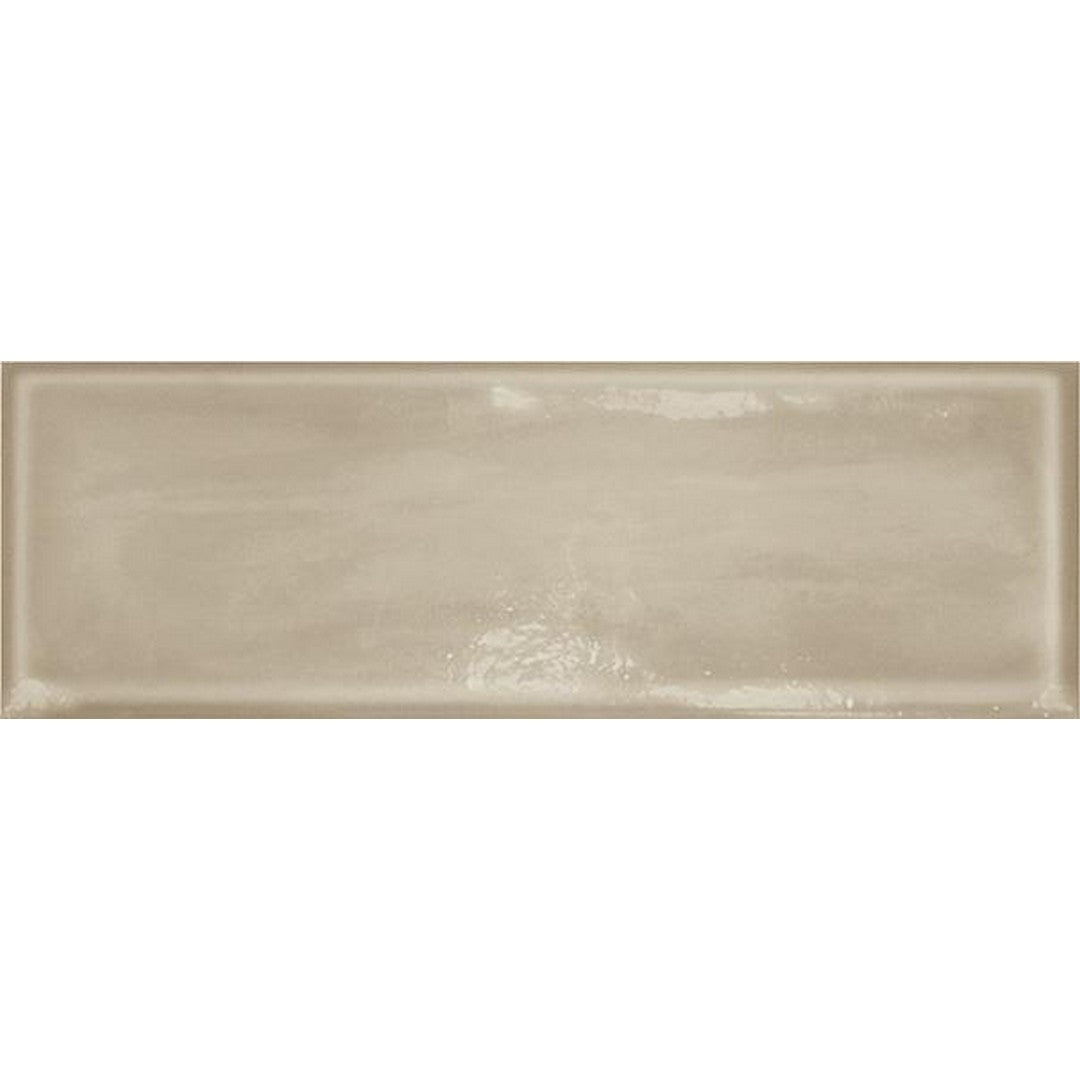 Tesoro 4" x 12" Glassalike Pressed Matte Block Porcelain Wall Tile
