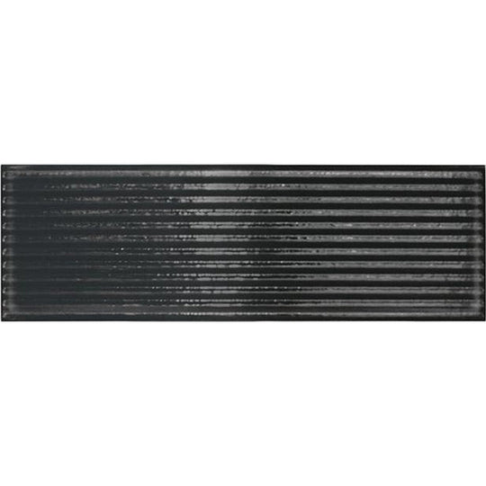 Tesoro 4" x 12" Glassalike Pressed Glossy Groove Porcelain Wall Tile