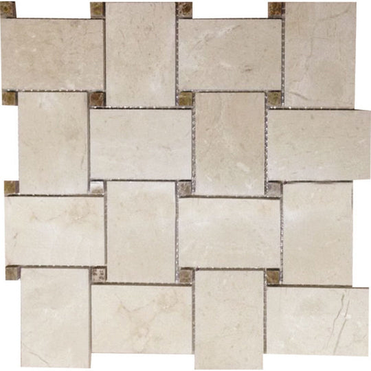 MiR Valencia 11" x 11" Natural Stone Mosaic Polished