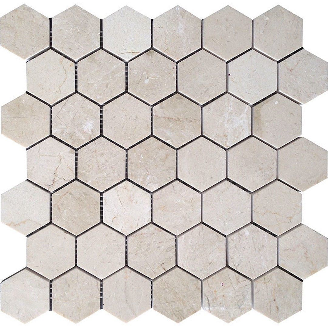 MiR Valencia 11.8" x 11.8" Natural Stone Mosaic Honed