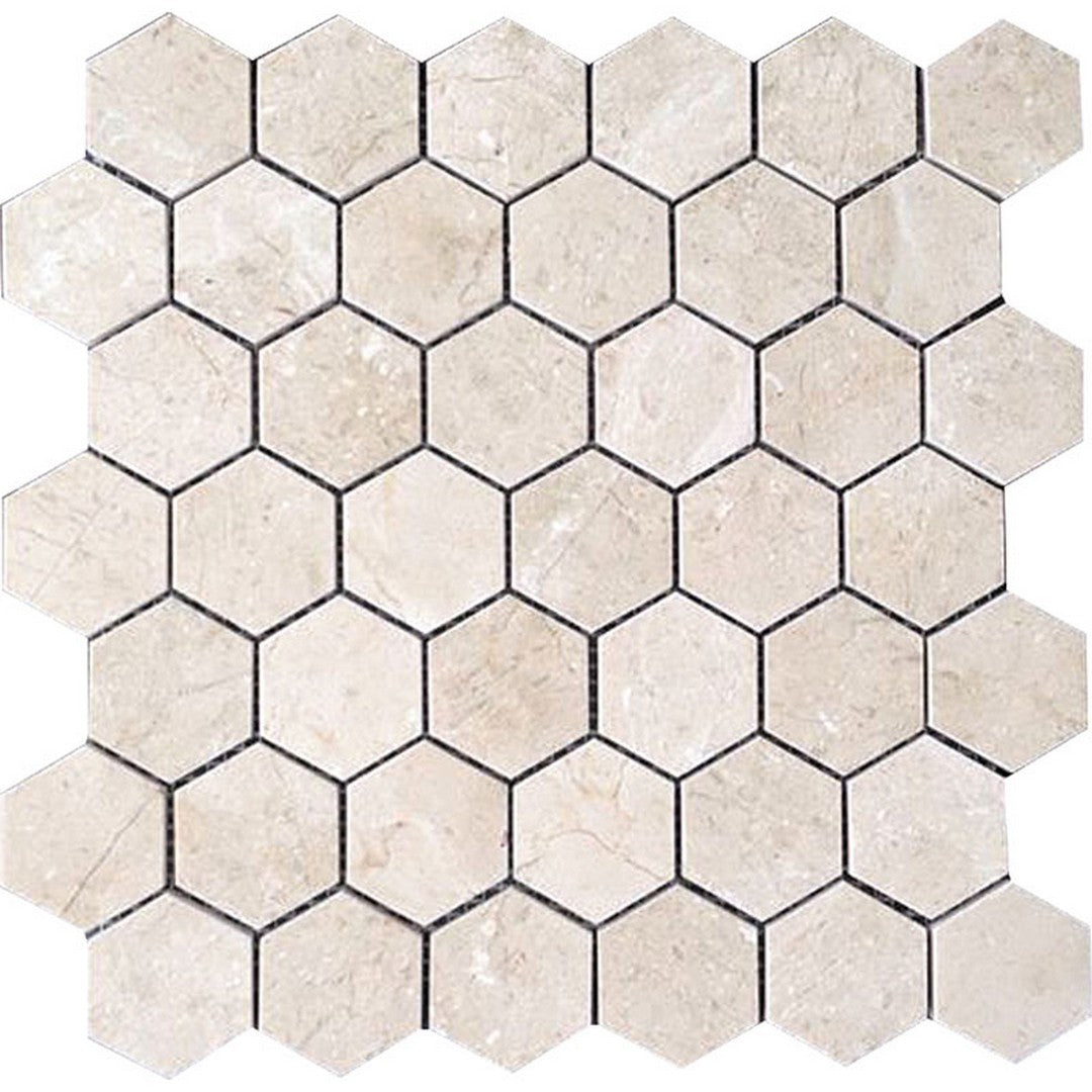 MiR Valencia 11.8" x 11.8" Natural Stone Mosaic Polished