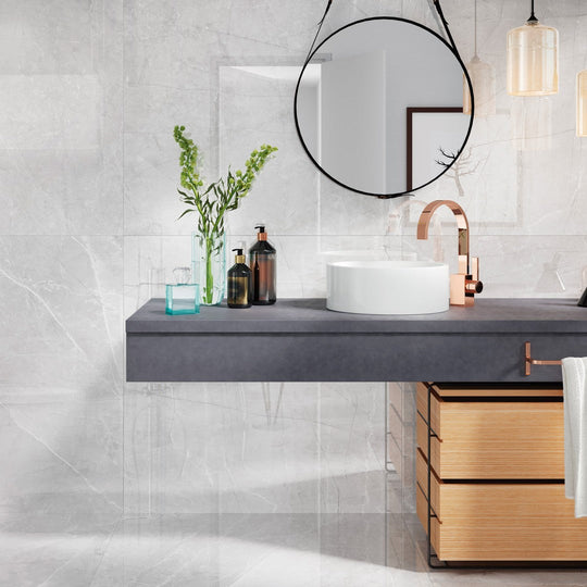 Tesoro-36-x-36-Porcelanato-Rectified-Polished-Porcelain-Tile-Antique-Off-White