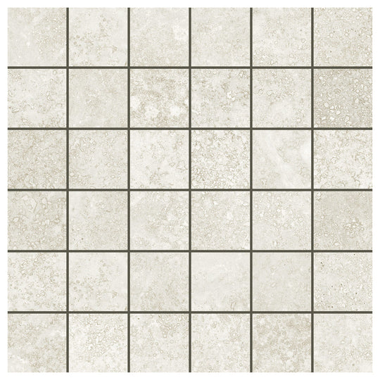 Del Conca USA 12" x 12" Verona Glazed Porcelain 2" Mosaic