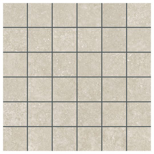 Del Conca USA 12" x 12" Verona Glazed Porcelain 2" Mosaic