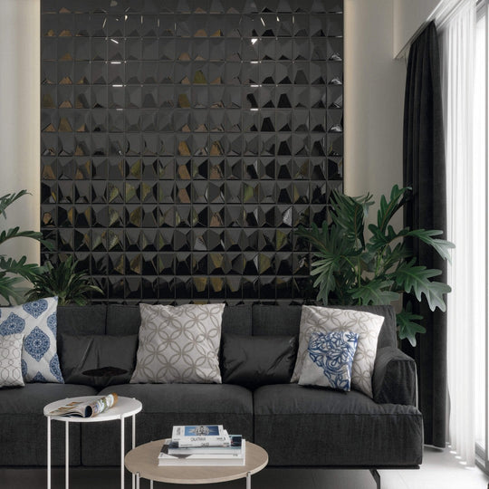 Happy-Floors-Vertex-6-x-6-Line-Glossy-Tile-White