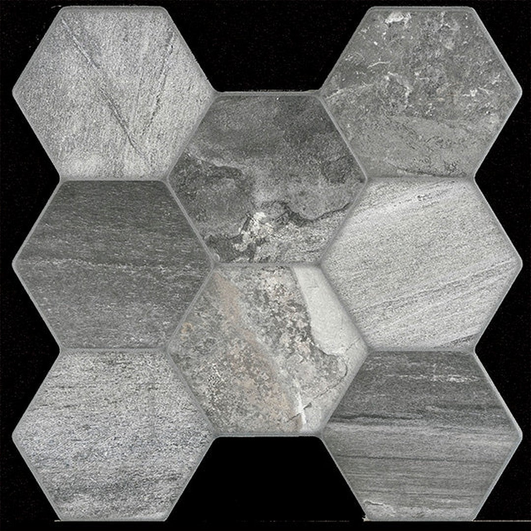 Floors 2000 Vesta 15" x 16" Pressed Matte Porcelain Hexagon Tile