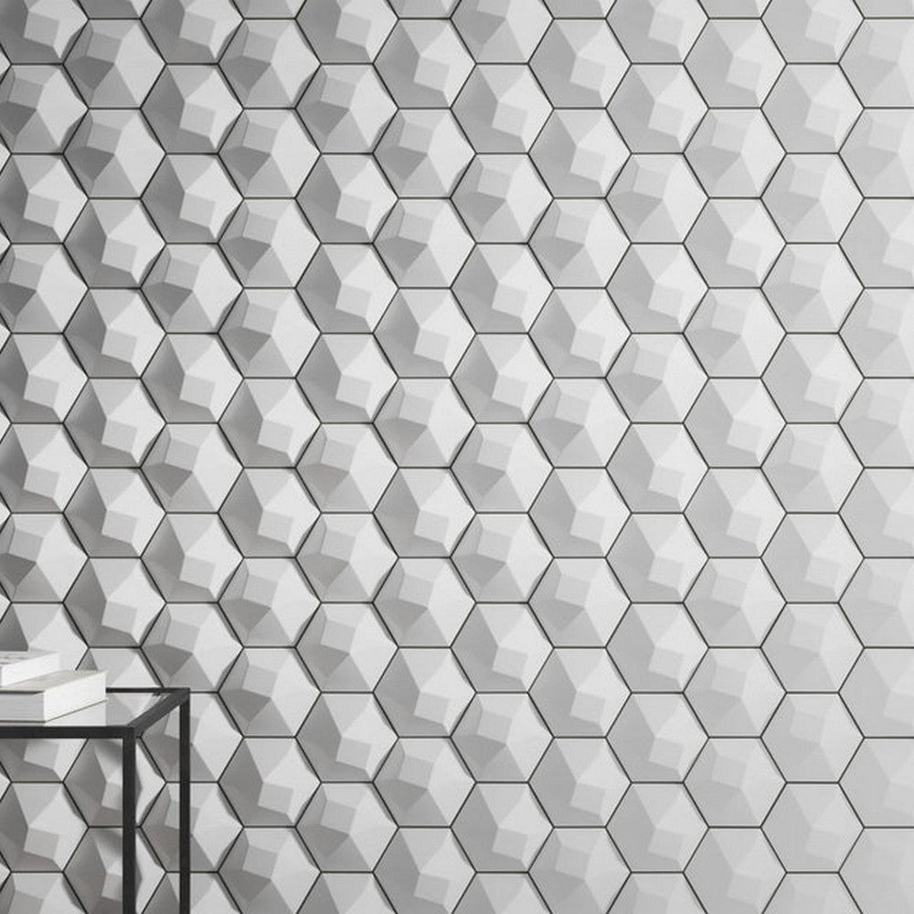 Emser-Code-6-x-7-Porcelain-Gloss-Hexagon-High-Tile-White-Hex