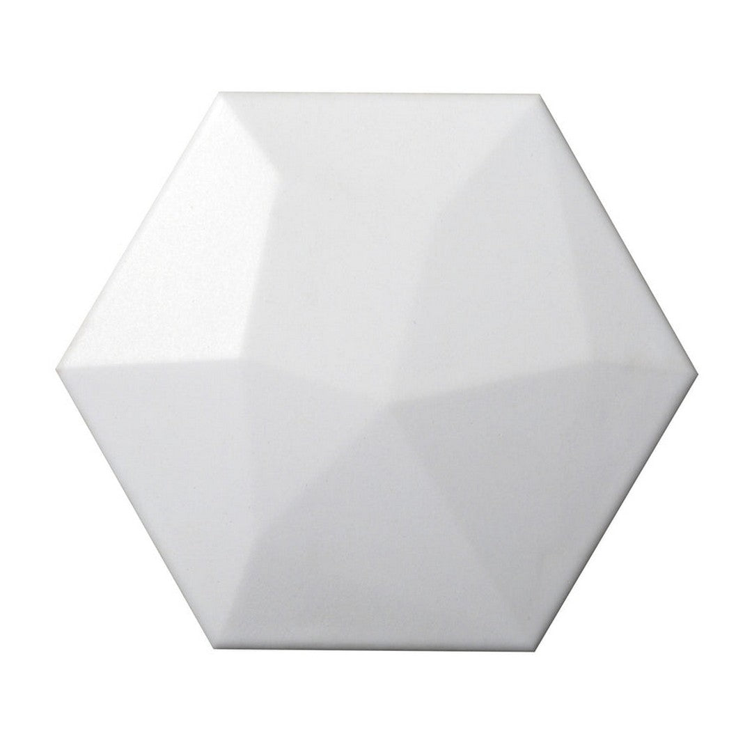 Emser Code 6" x 7" Porcelain Gloss Hexagon High Tile