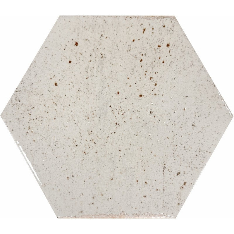 Emser 8" x 9" Metamor Glossy Hexagon Porcelain Tile
