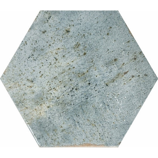 Emser 8" x 9" Metamor Glossy Hexagon Porcelain Tile