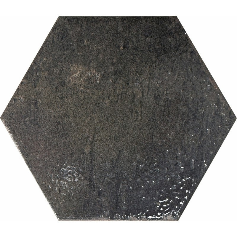 Emser 8" x 9" Metamor Glossy Hexagon Porcelain Tile