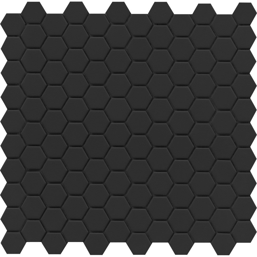 Emser 10" x 12" Source Matte Porcelain 1" Hexagon Mosaic