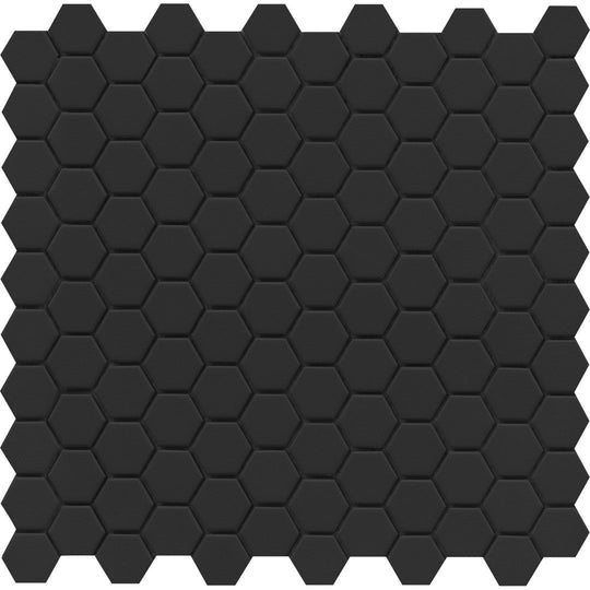 Emser 10" x 12" Source Matte Porcelain 1" Hexagon Mosaic