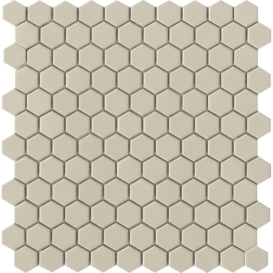 Emser 10" x 12" Source Matte Porcelain 1" Hexagon Mosaic