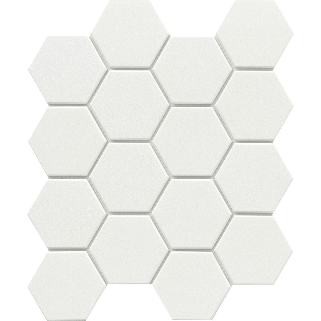 Emser 10" x 12" Source Matte Porcelain 3" Hexagon Mosaic