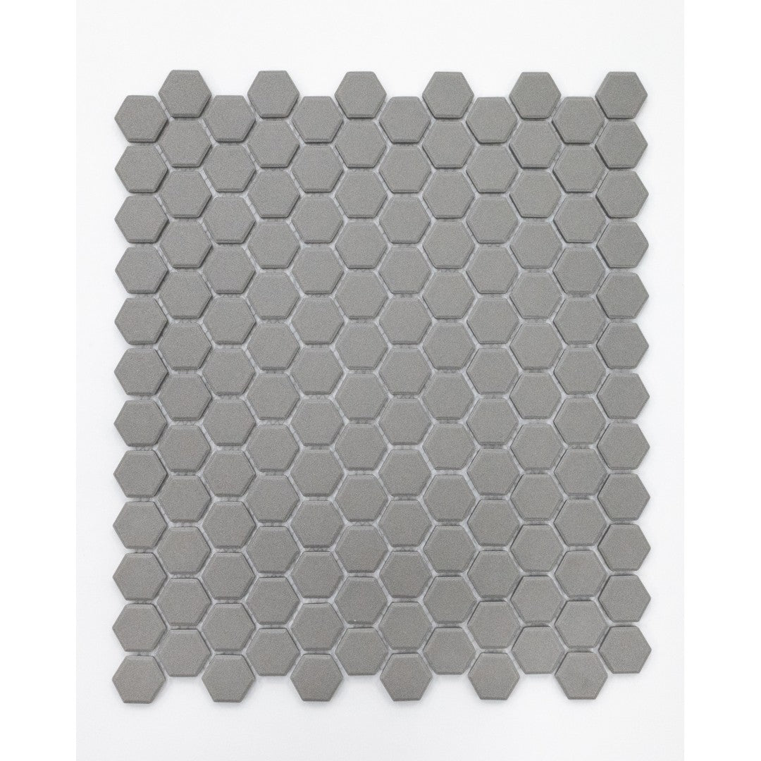 Emser 10" x 12" Source Matte Porcelain 1" Hexagon Mosaic