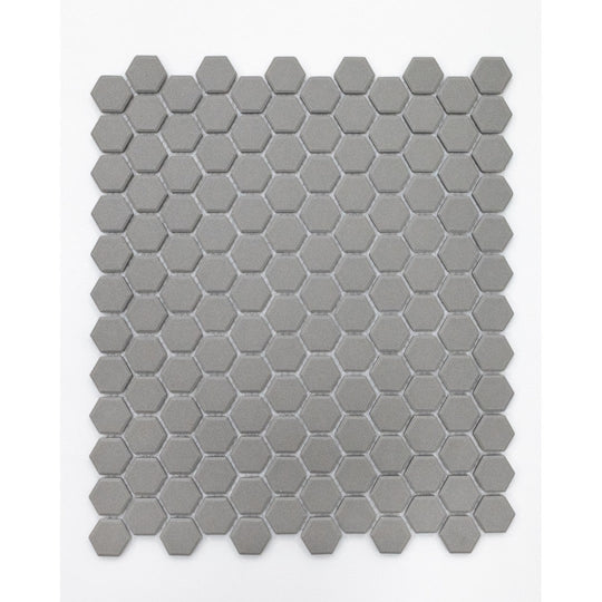 Emser 10" x 12" Source Matte Porcelain 1" Hexagon Mosaic