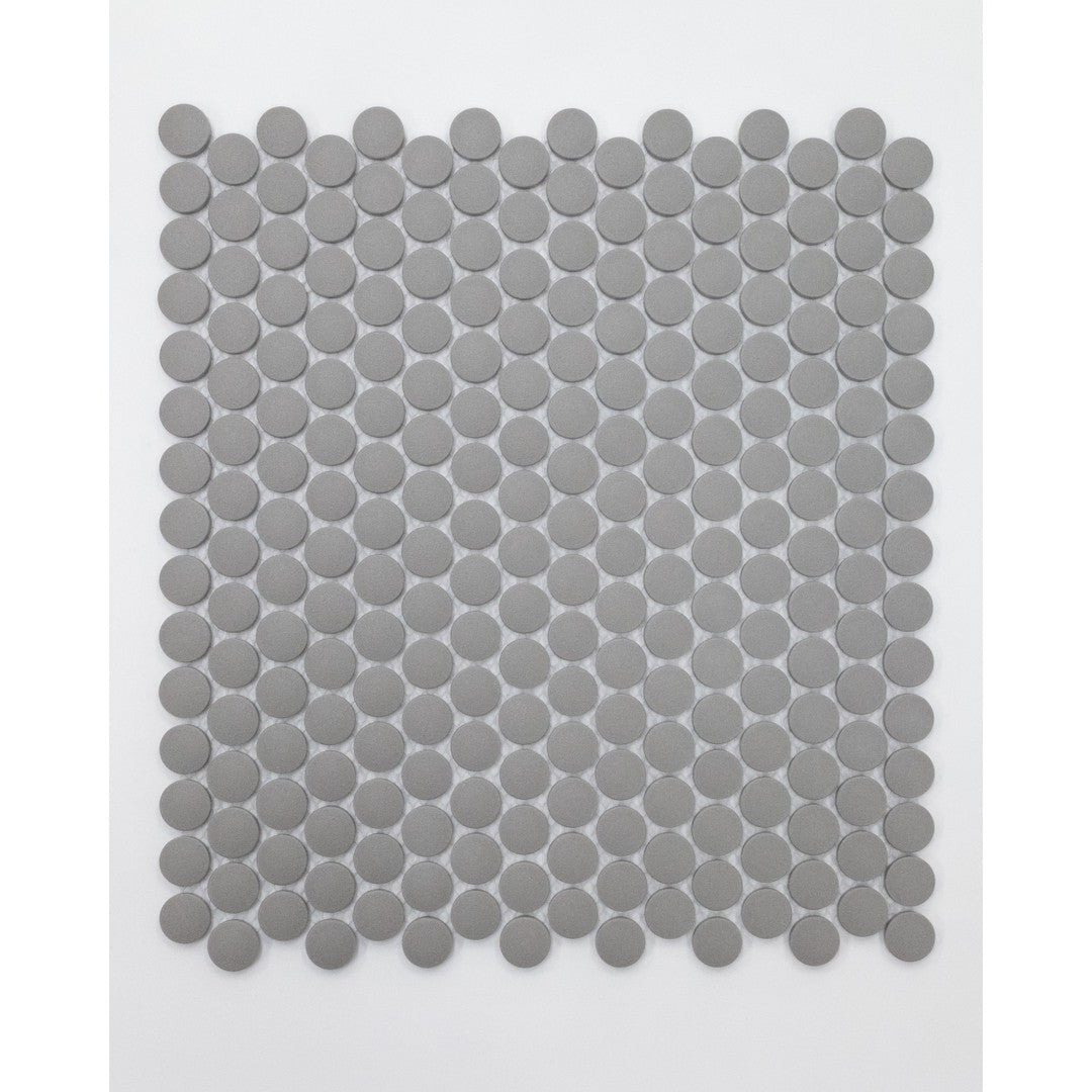 Emser 11" x 12" Source Matte Porcelain 1" Penny Round Mosaic