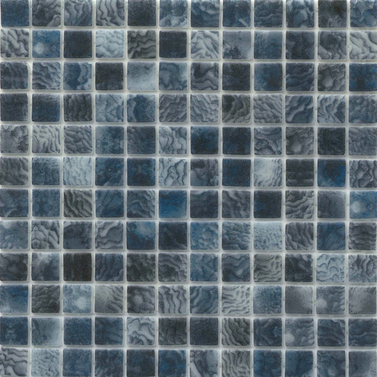 Emser Waterlace 12" x 12" Gloss Glass 1" Mosaic