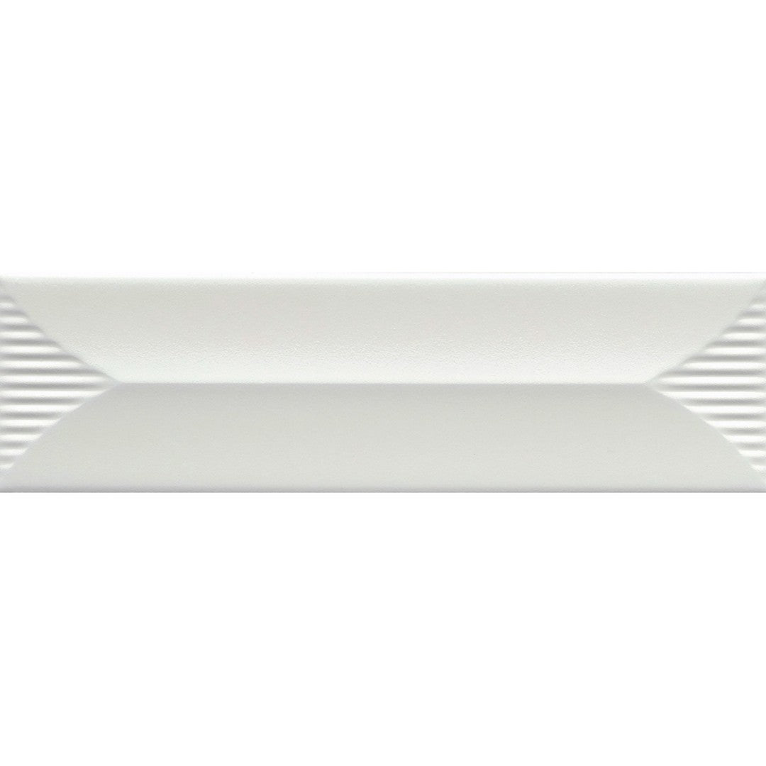 Emser 3" x 12" Euphoria Pressed Satin Arrow Ceramic Tile