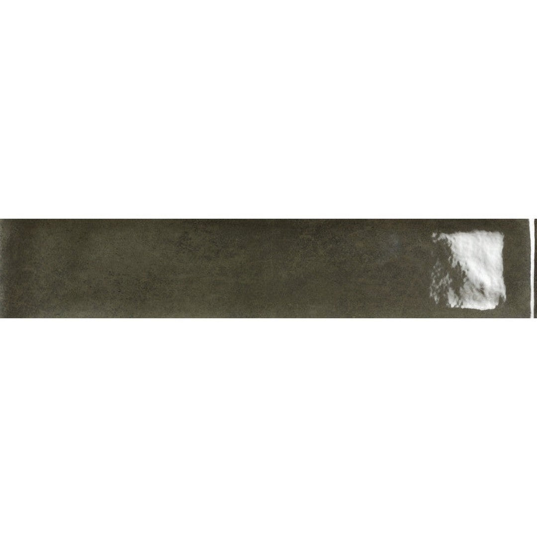 Emser 3" x 12" Raku Pressed Glossy Ceramic Tile
