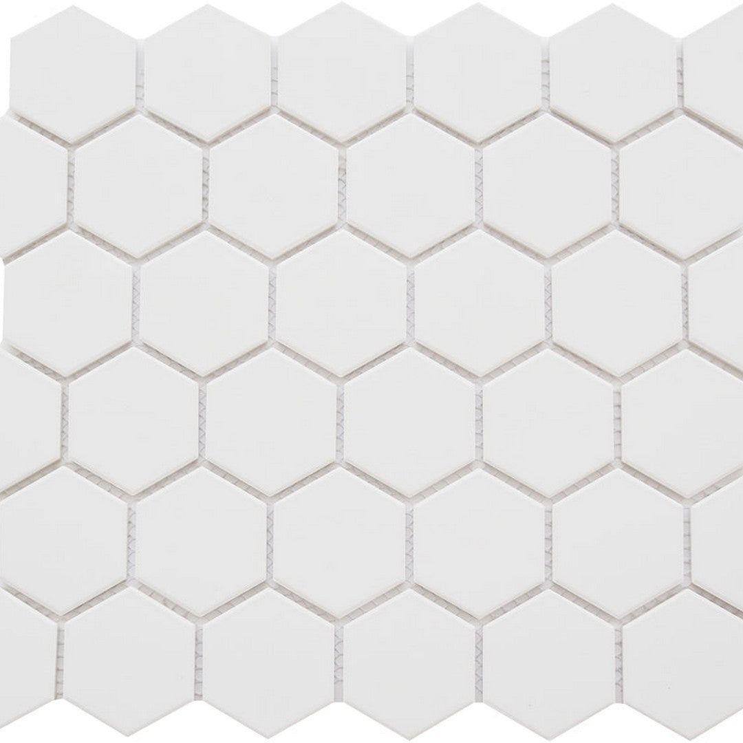 Emser Rezone 11" x 13" Matte Porcelain Hex Mosaic