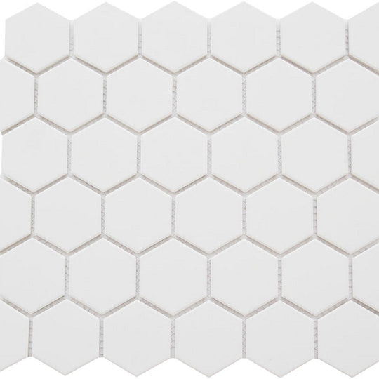 Emser Rezone 11" x 13" Matte Porcelain Hex Mosaic