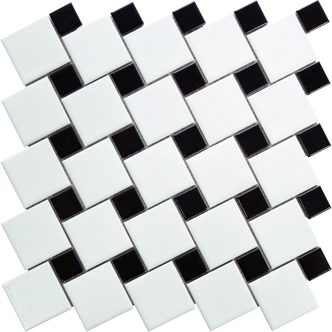 Emser Spin 11" x 11" Matte Porcelain Mosaic