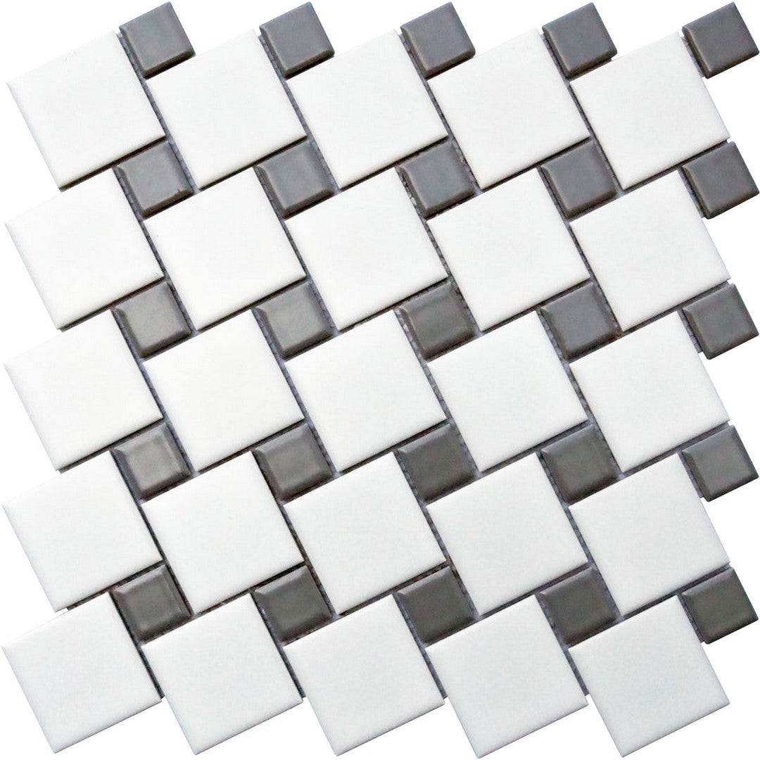 Emser Spin 11" x 11" Matte Porcelain Mosaic