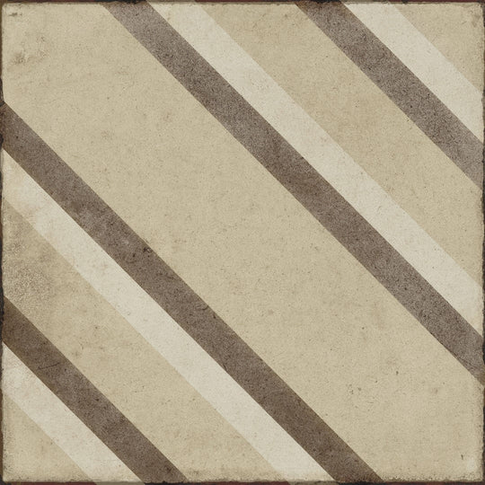 Daltile Quartetto 8" x 8" Matte Porcelain Piazza Deco Floor Tile