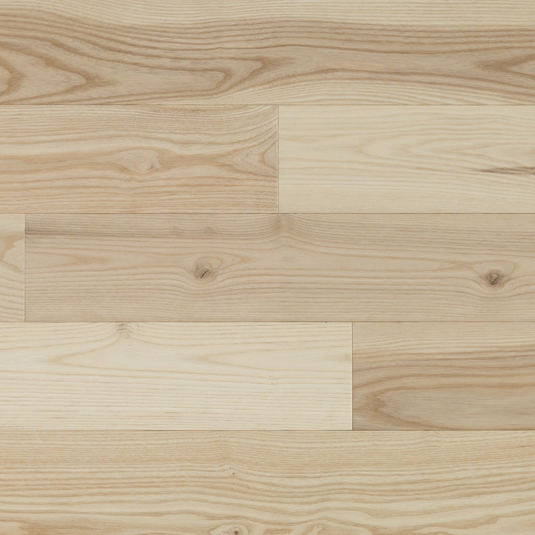 Mercier Naked Engineered 5" x 83" Distinction White Ash Satin 12mm Hardwood Plank