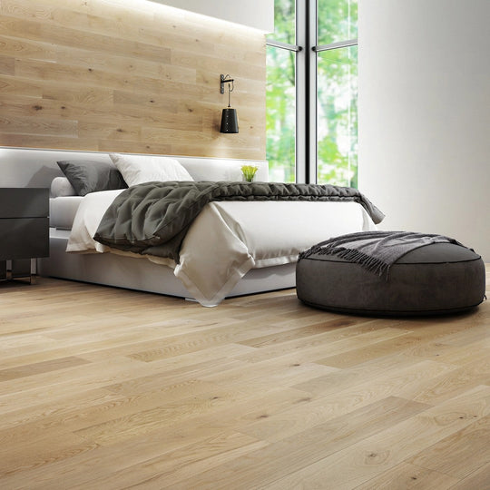 Mercier-Naked-Engineered-6.5-x-85-Authantic-White-Oak-Matte-Brushed-12mm-Hardwood-Plank-White-Oak