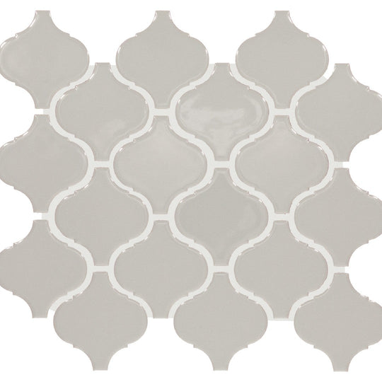 Daltile-Color-wheel-Retro-11-x-12-Glossy-Ceramic-3-Arabesque-Mosaic-Desert-Gray