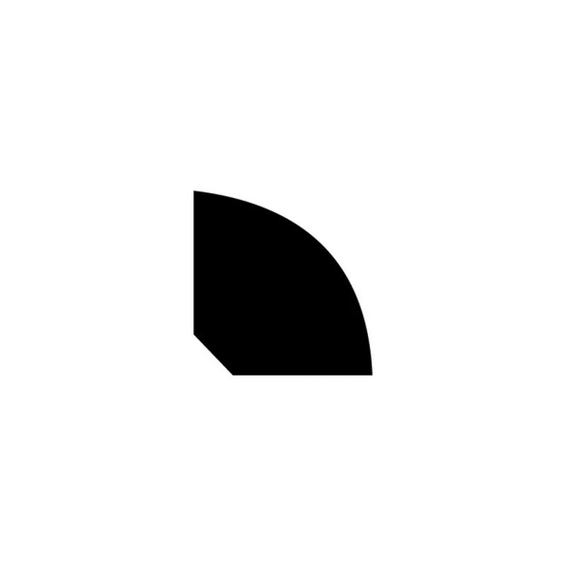 Emser 1" x 94" Emcore Glossy Vinyl Quarter Round