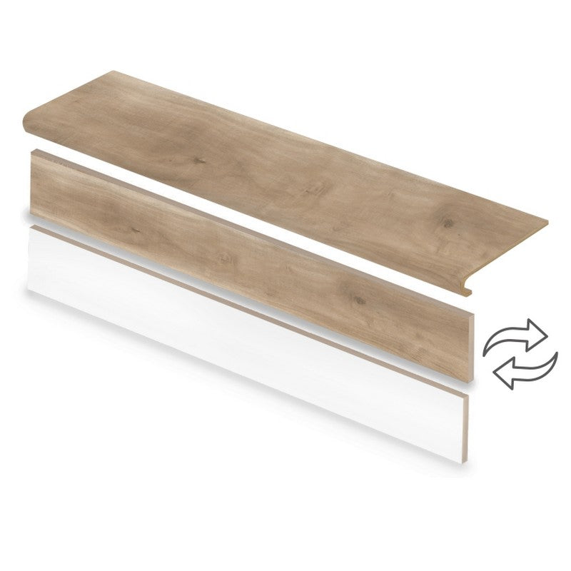 Emser 7" x 47" Emcore Glossy Vinyl Stair Riser