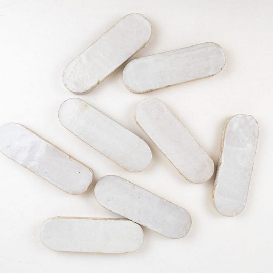 Lungarno-2-x-6-Zellige-Bespoke-Pressed-Glossy-Terracotta-Oval-Wall-Tile-Desert-Pearl