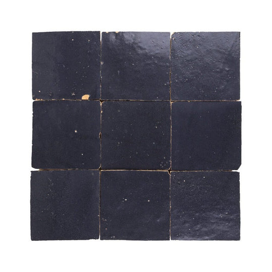 Lungarno 4" x 4" Zellige Bespoke Glossy Terracotta Wall Tile