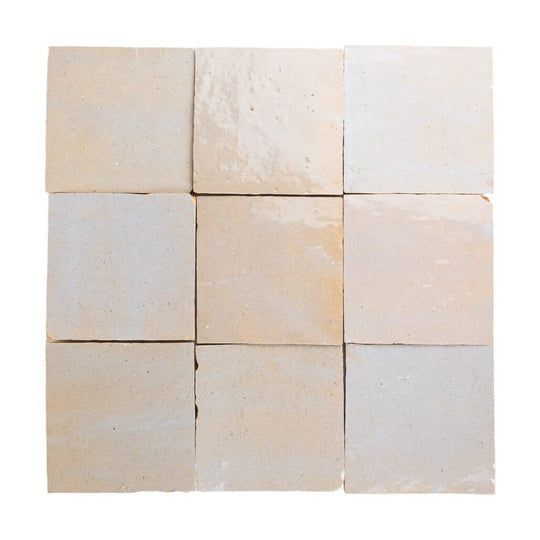 Lungarno 4" x 4" Zellige Bespoke Glossy Terracotta Wall Tile