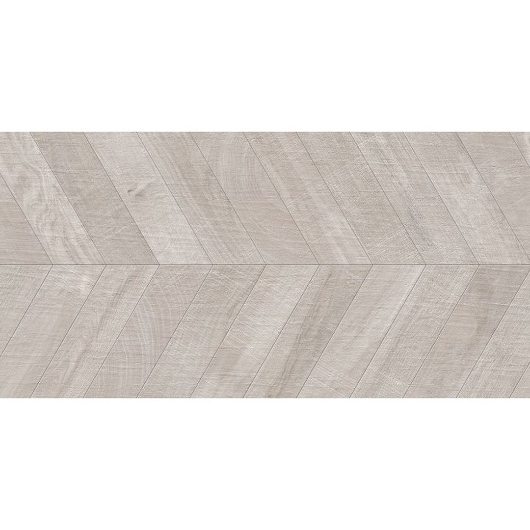 MiR Zen 24" x 48" Matte Chevron Porcelain Tile