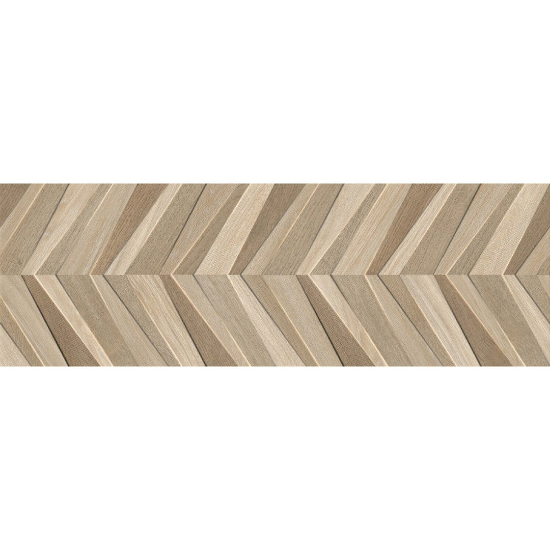 MiR Zen 16" x 48" Ceramic Chevron Tile