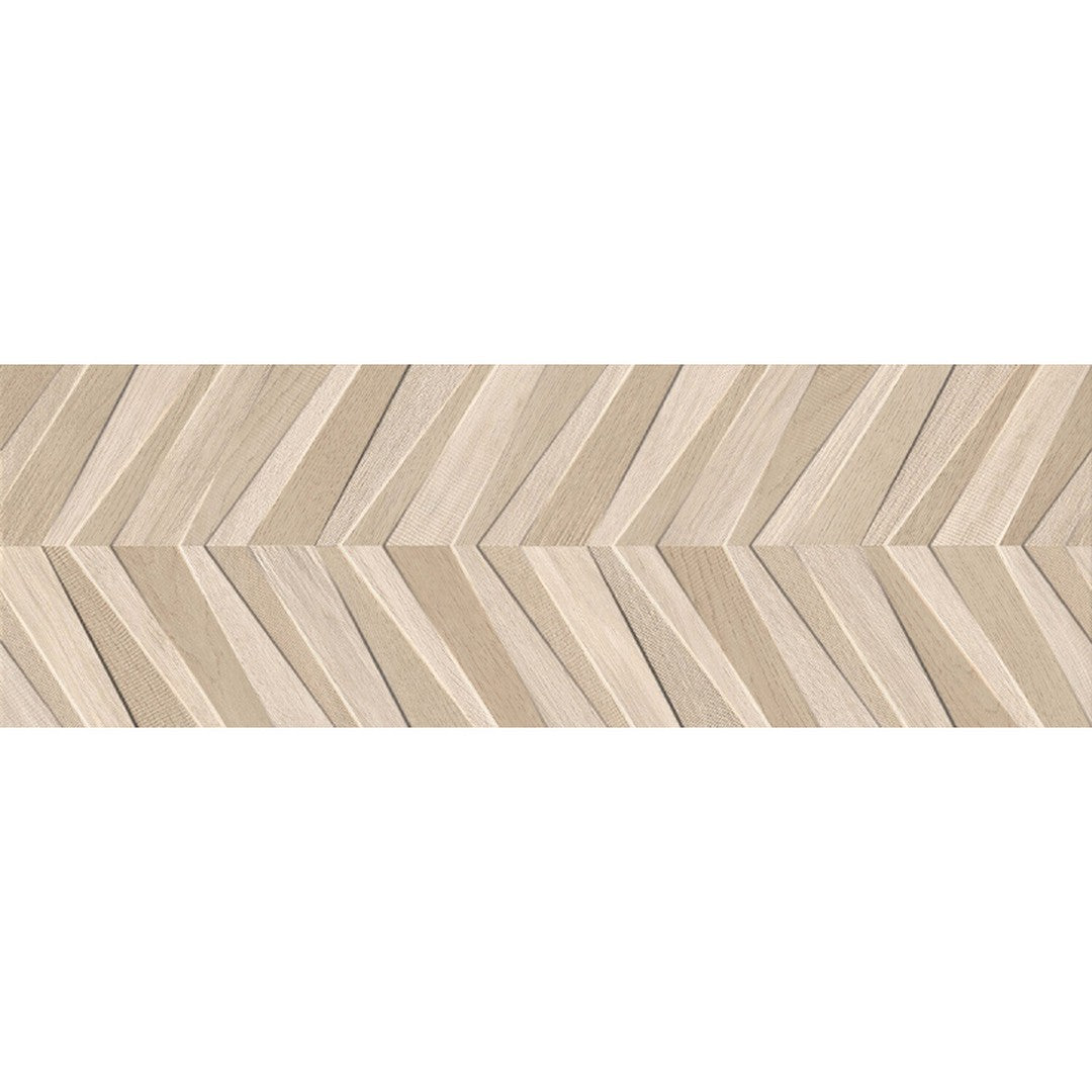 MiR Zen 16" x 48" Ceramic Chevron Tile