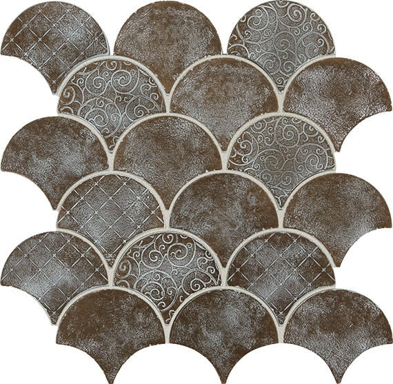 Daltile-Vintage-Metals-11-x-11-Satin-Metal-3-Fan-Mosaic-Whitewash-Classic-Bronze