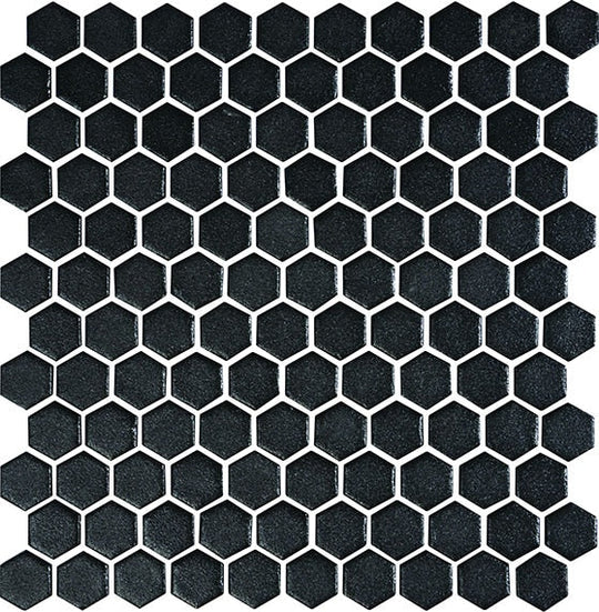 Daltile-Uptown-Glass-11-x-12-Matte-Glass-1-Hexagon-Mosaic-Posh-Spritizer