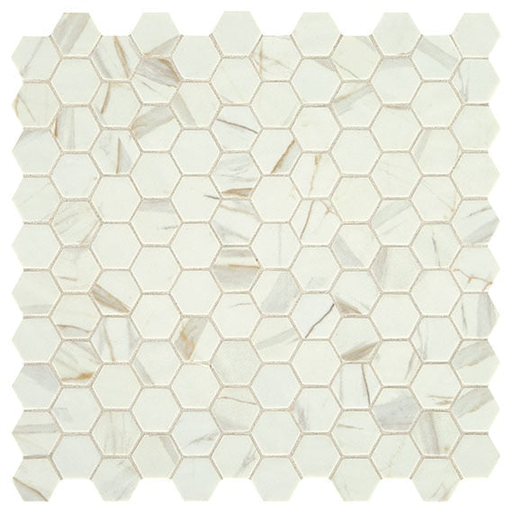 Daltile-Uptown-Glass-11-x-12-Matte-Glass-1-Hexagon-Mosaic-Matte-Frost-Moka