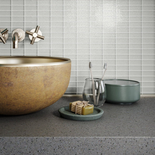 Island-Stone-12-x-12-Cascade-Gloss-&-Textured-Glass-1x2-Straight-Stack-Mosaic-Fog