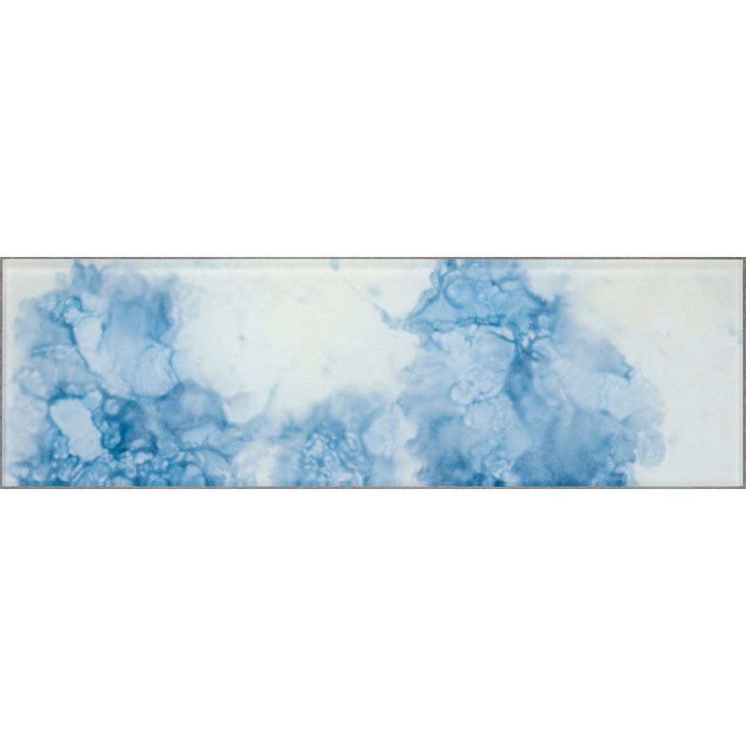 Island Stone 3.5" x 12" Patina Gloss Glass Subway Tile