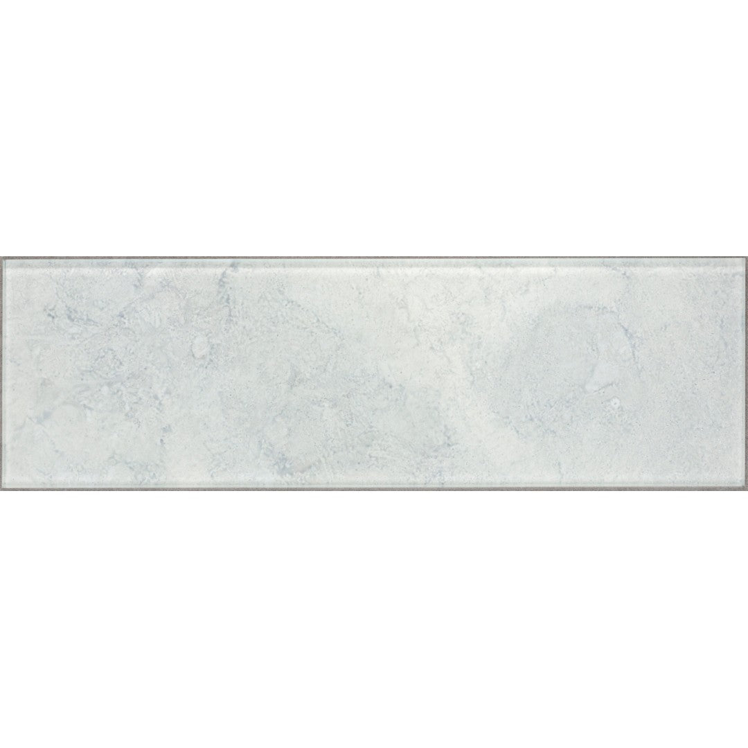 Island Stone 3.5" x 12" Patina Gloss Glass Subway Tile